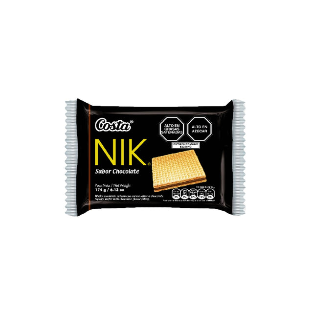 Chocolate Costa NIK Paquete de 6 x 174 gr.