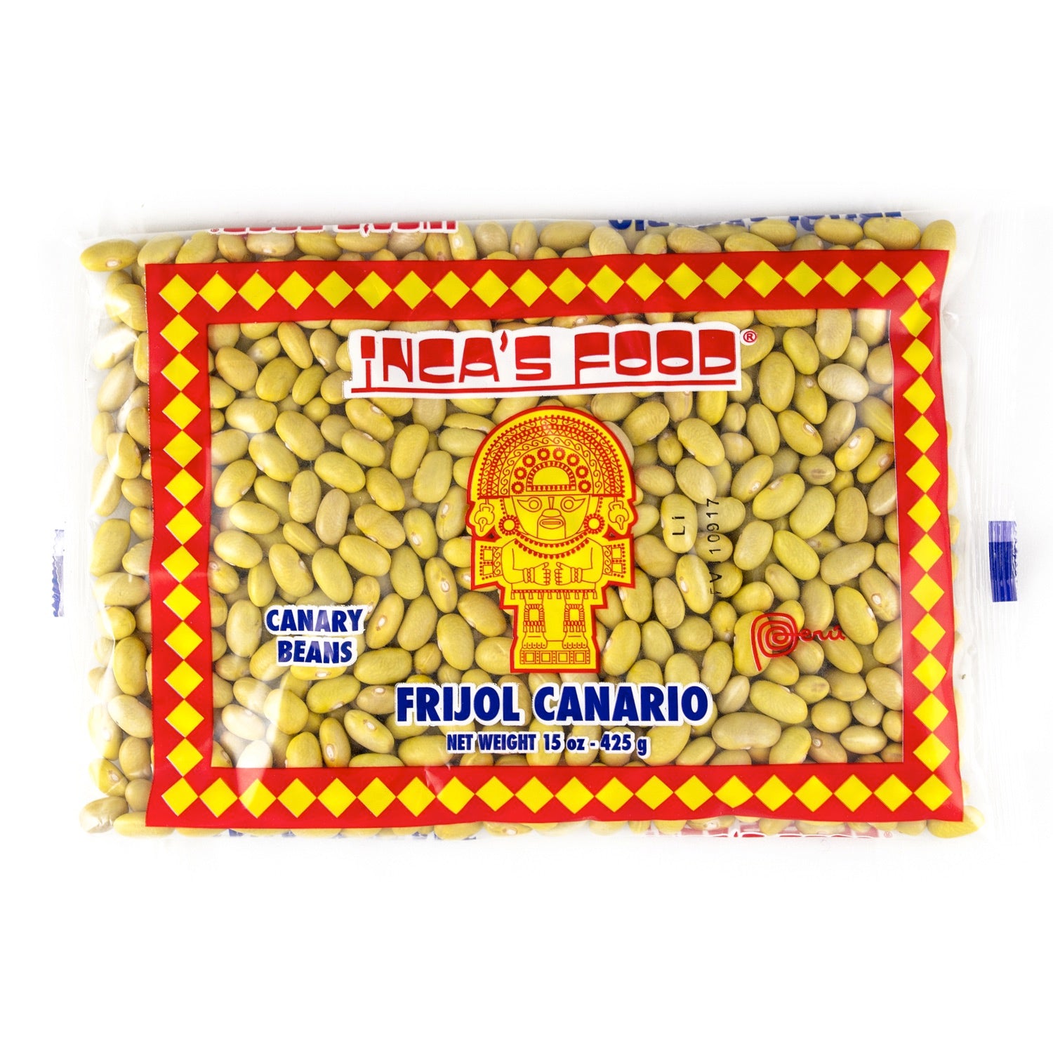 Incas's Food Frijol Canario Canary Beans x 15 Oz.