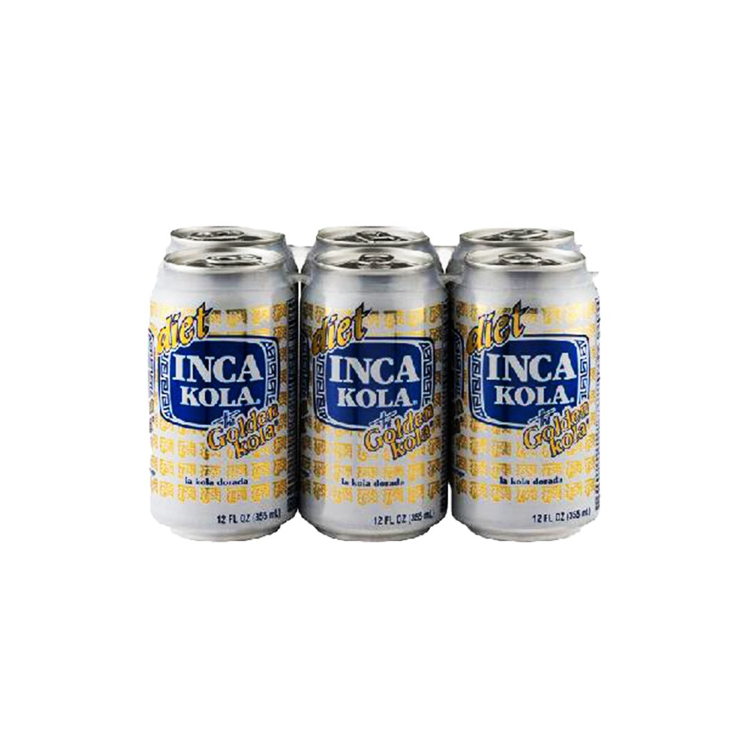 Inca Kola Diet Soda 6 Pack Can - 12 oz.