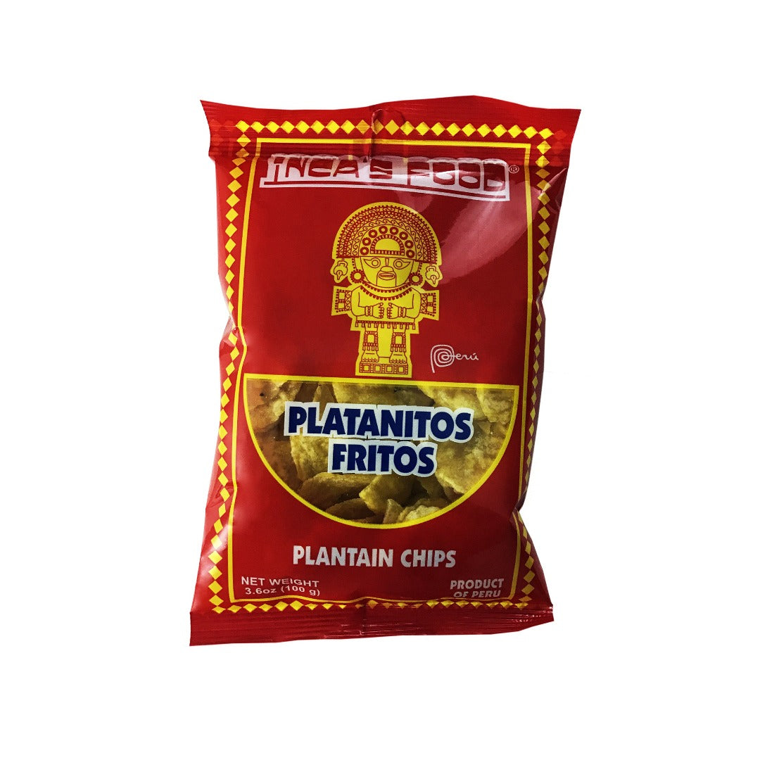 Inca's Food Plantain Chips - Platanitos Fritos 3.6 oz.