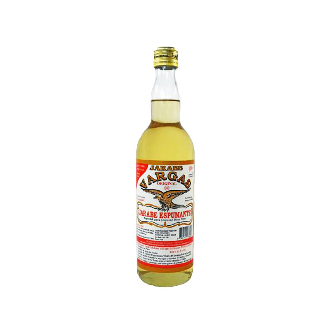 Jarabe Vargas Original - Gum Syrup - Jarabe de Goma - 750 ml.