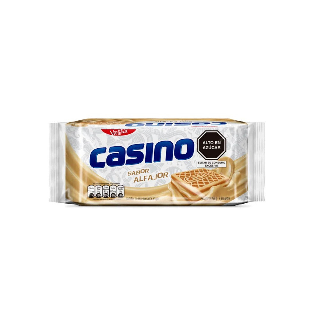 Victoria Casino Cookies - Alfajor - 6 Pack 258 gr.