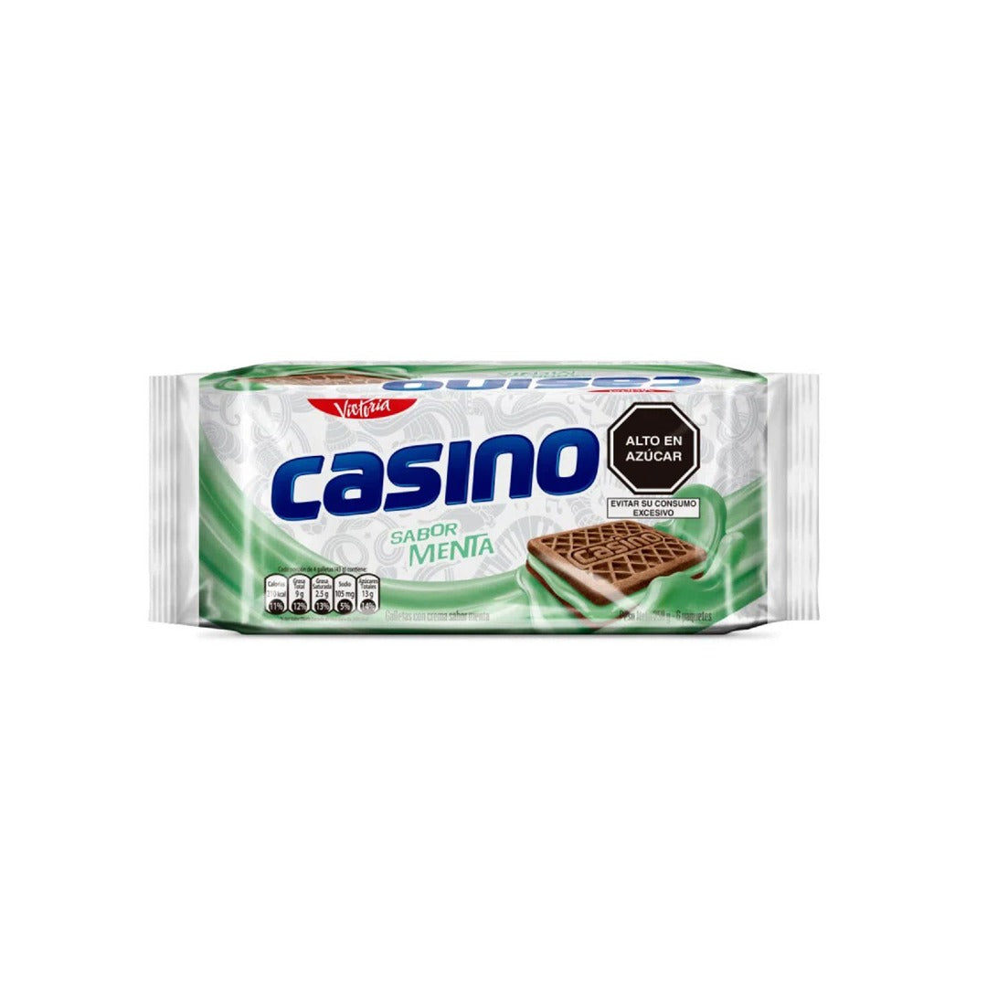 Victoria Casino Mint Cookies - Menta - 6 Pack 258 gr.