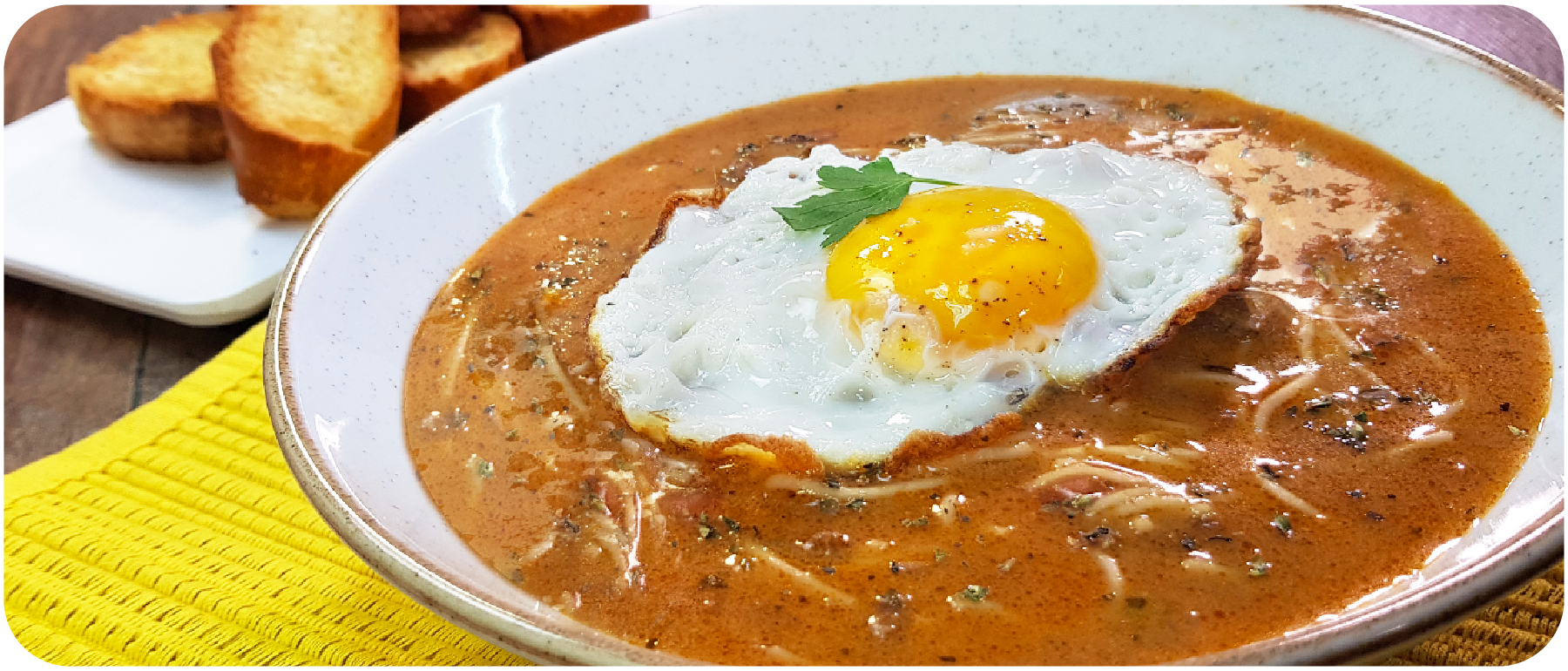 Peruvian Easy and Comforting Creole Soup - Sopa Criolla