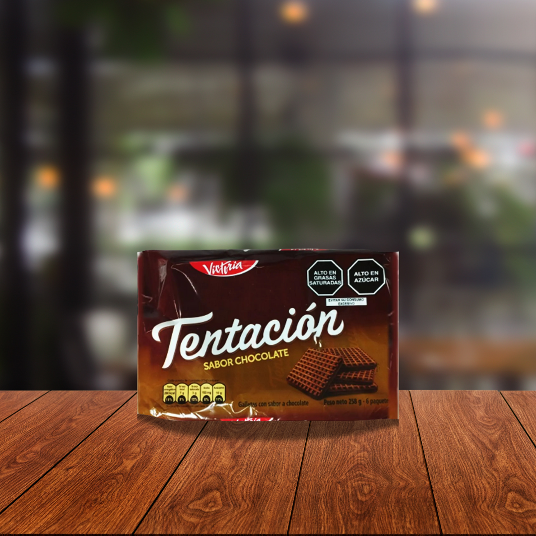 Galletas de Chocolate Victoria Tentación - Galleta Tentación 6 Pack x 258 gr.