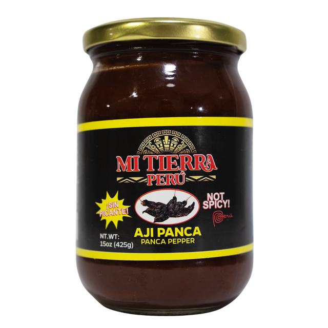 Mi Tierra Peru Aji Panca Pepper Non Spicy Sin Picante x 15 oz