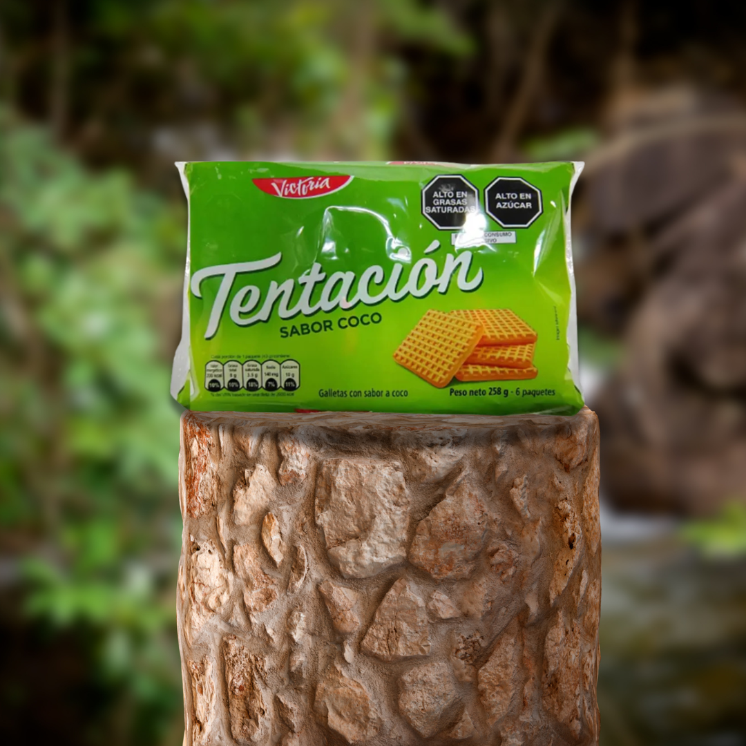 Galletas Victoria Tentación Coco Paquete de 6 – Galleta Tentación – 258g