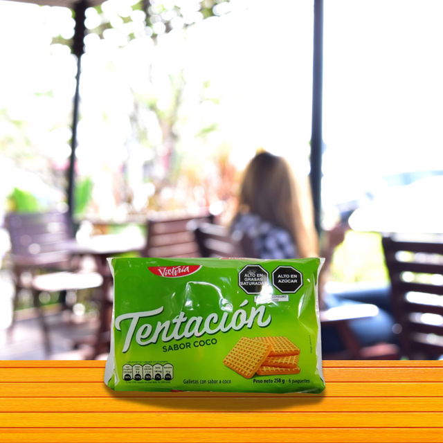 Galletas Victoria Tentación Coco Paquete de 6 – Galleta Tentación – 258g