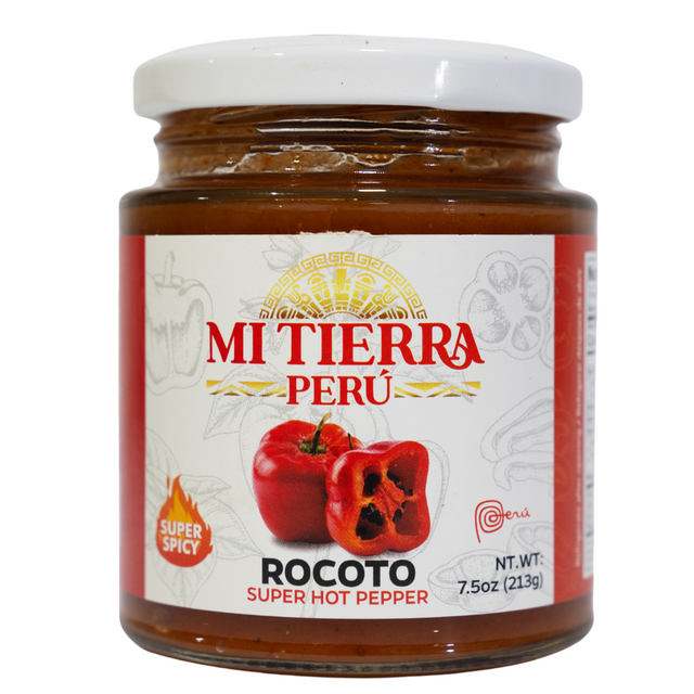 Mi Tierra Peru Rocoto Spicy Hot Pepper Sauce x 7.5 oz