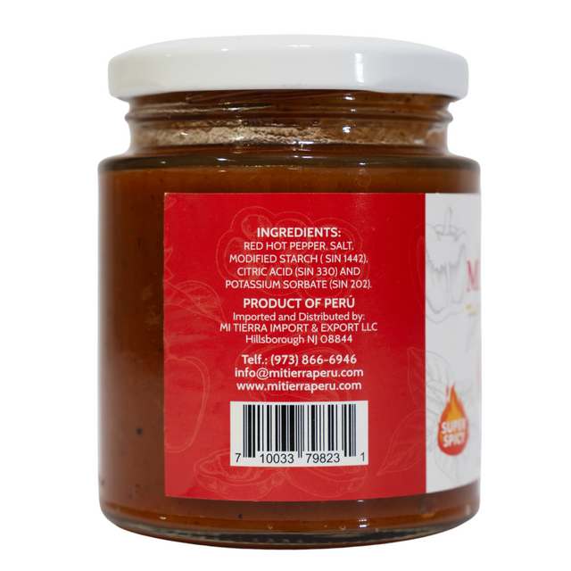 Mi Tierra Peru Rocoto Spicy Hot Pepper Sauce x 7.5 oz