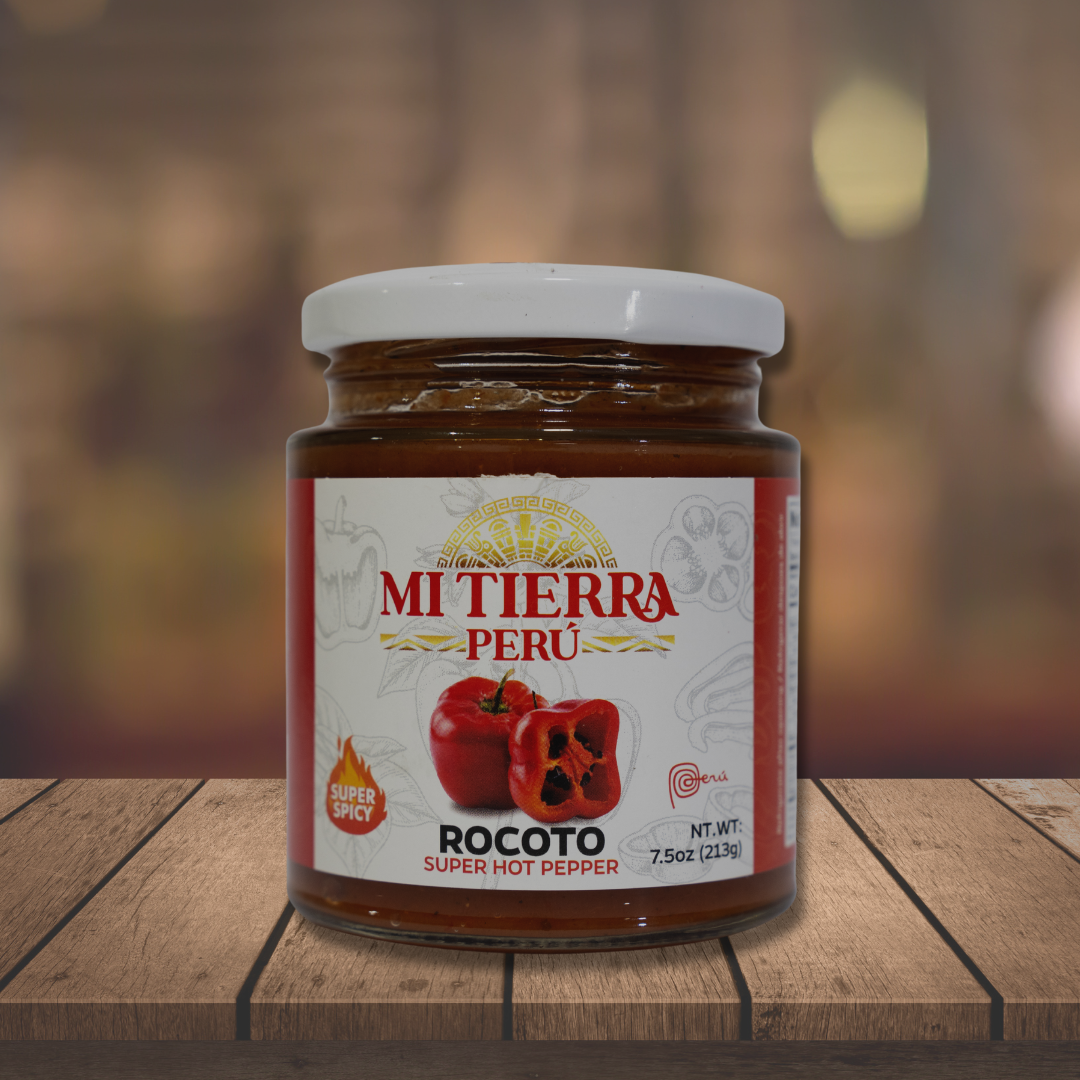 Mi Tierra Peru Rocoto Spicy Hot Pepper Sauce x 7.5 oz