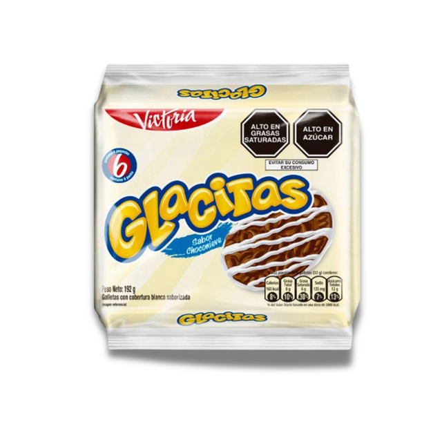Victoria Glacitas Galletas sabor a Choconieve 6 Pack x 192 gr.