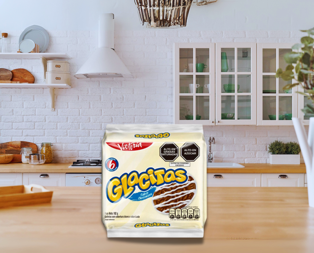 Victoria Glacitas Galletas sabor a Choconieve 6 Pack x 192 gr.