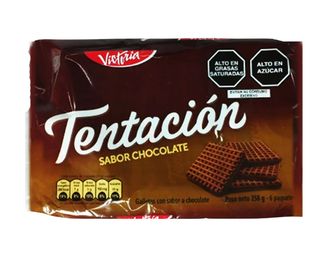 Victoria Tentacion Chocolate Cookies - Galleta Tentación 6 Pack x 258 gr.