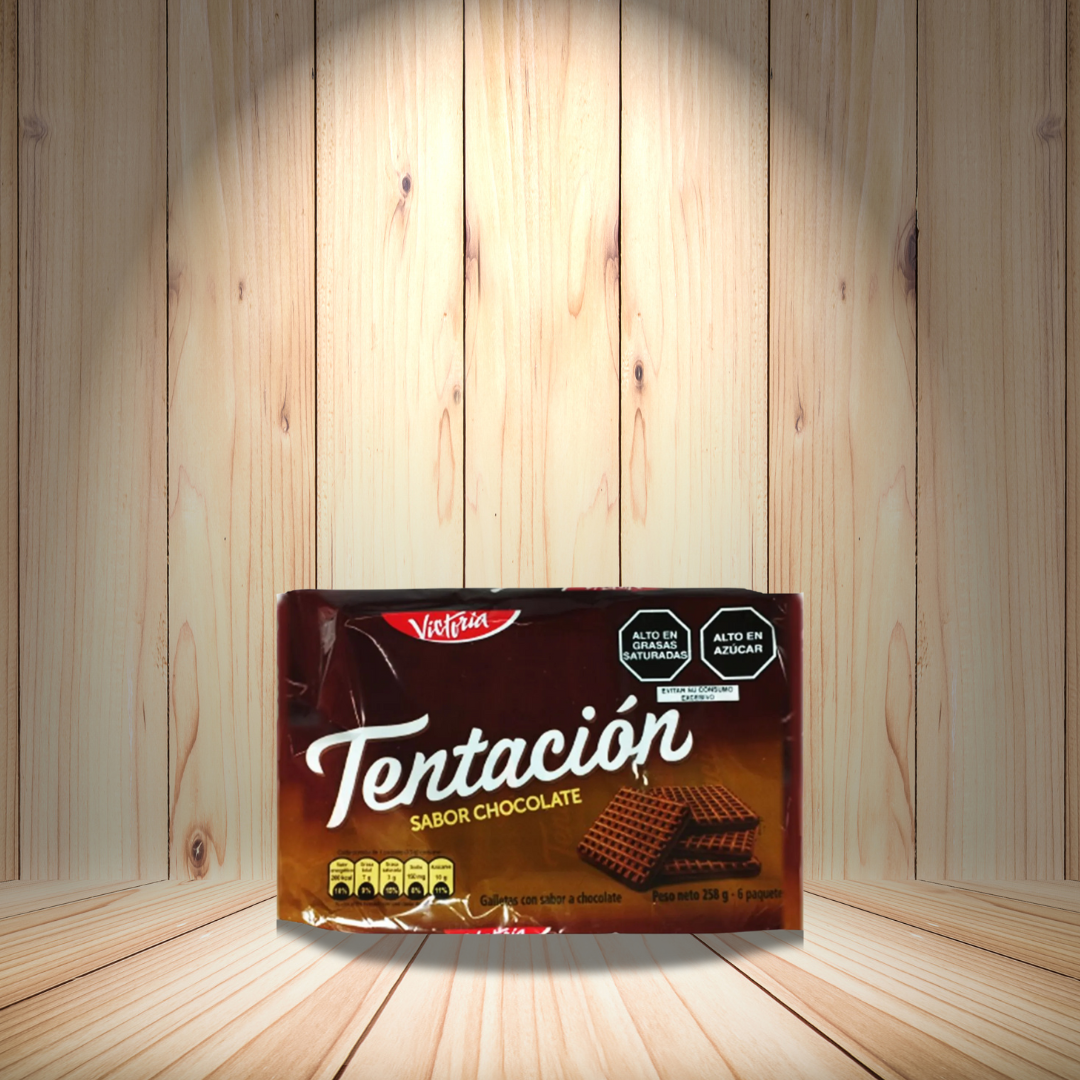 Galletas de Chocolate Victoria Tentación - Galleta Tentación 6 Pack x 258 gr.