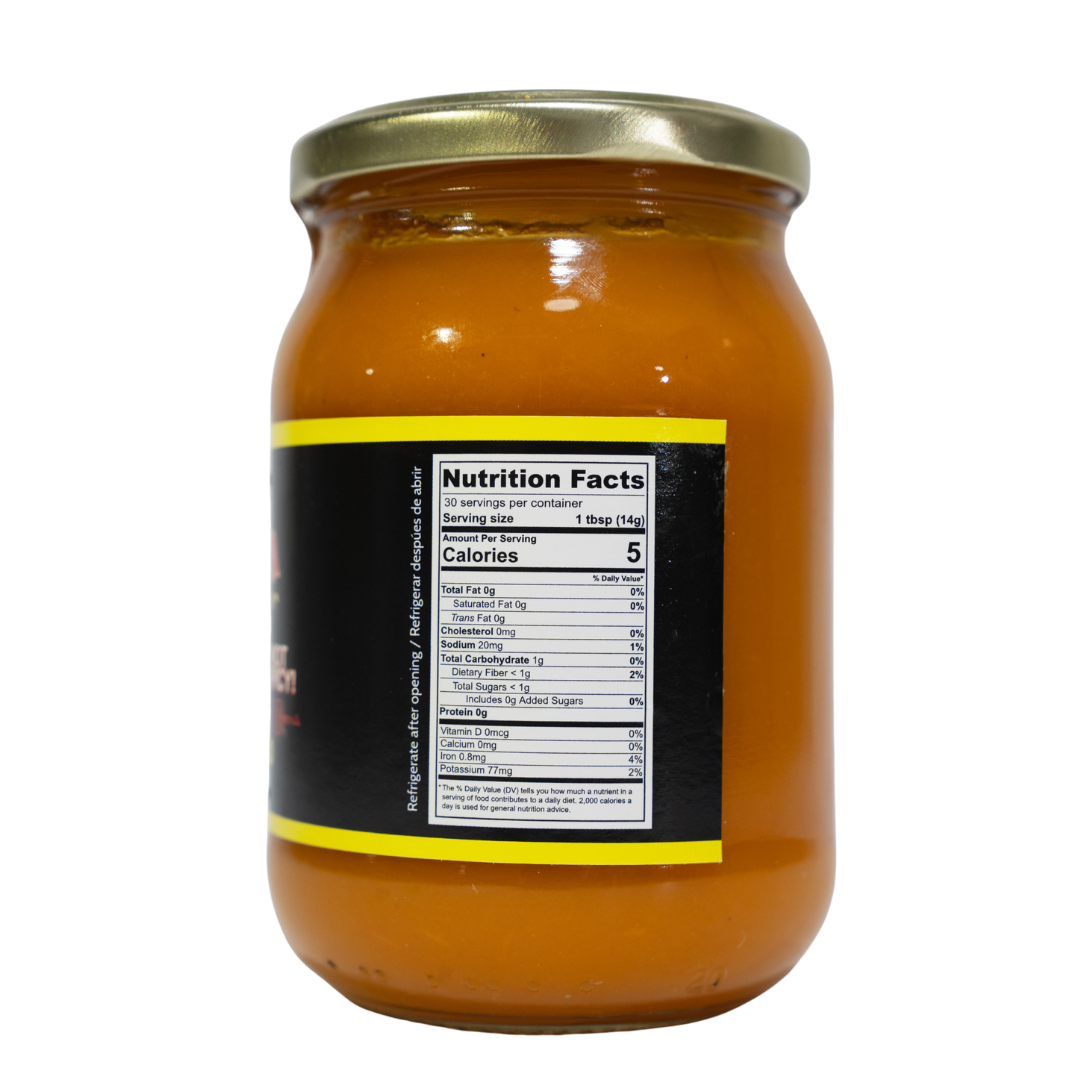 Mi Tierra Peru Aji Amarillo Yellow Pepper Non Spicy Sin Picante x 15 oz