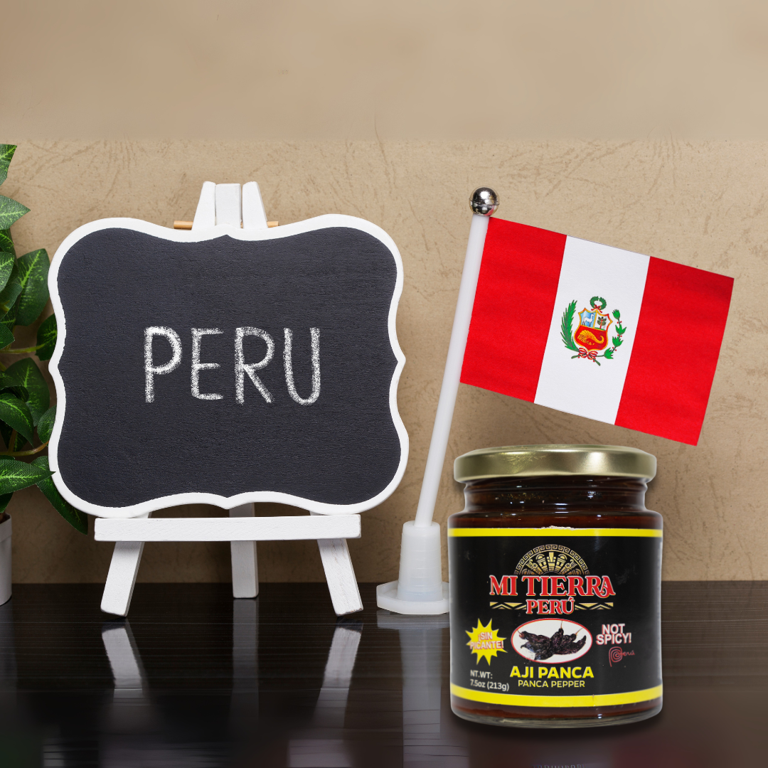 Mi Tierra Peru Aji Panca Pepper Non Spicy Sin Picante x 7.5 oz