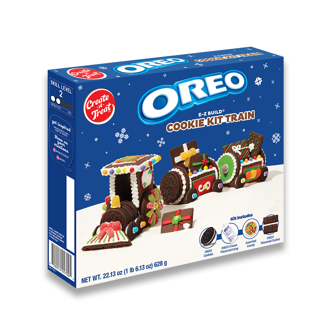 Create A Treat Oreo E-Z Build Cookie Kit Train x 22.1 oz.