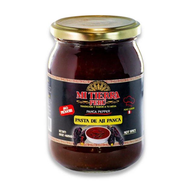 Mi Tierra Peru Aji Panca Pepper Non Picante Sin Picante x 15 oz
