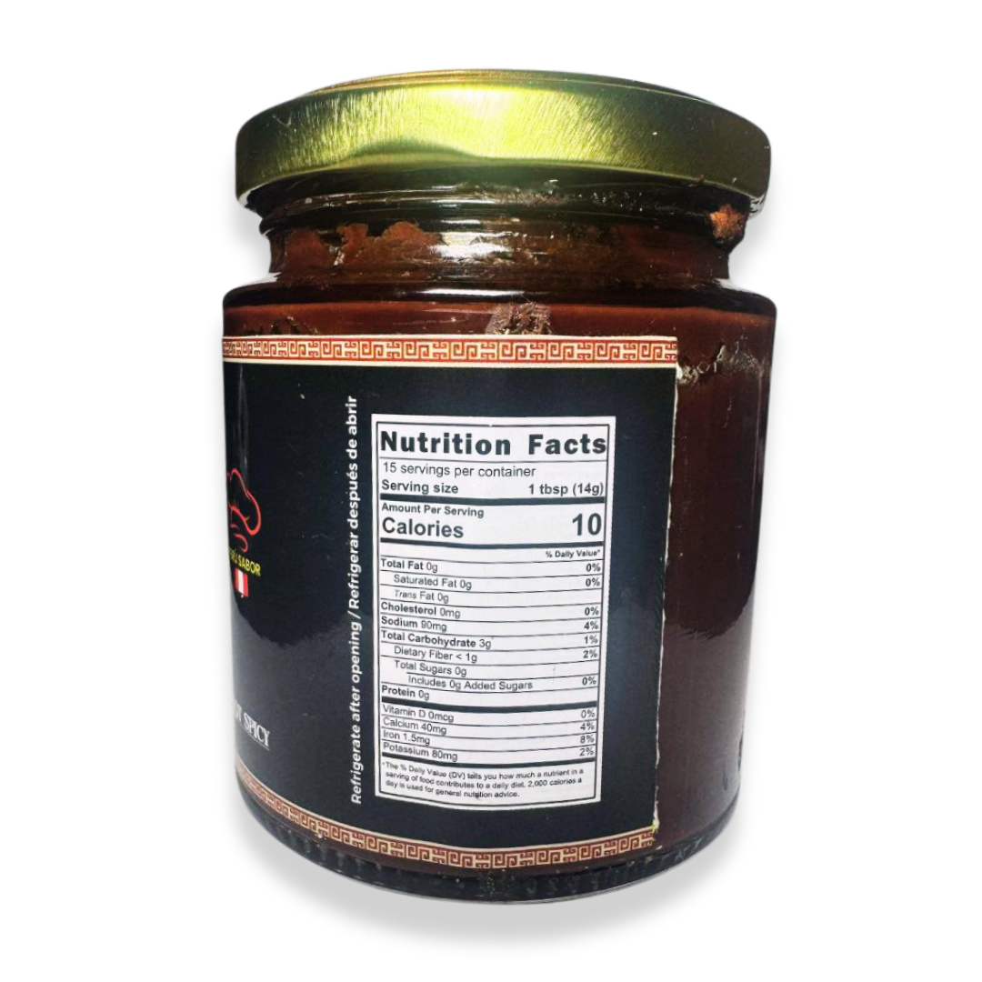 Mi Tierra Peru Aji Panca Pepper Non Picante Sin Picante x 7.5 oz
