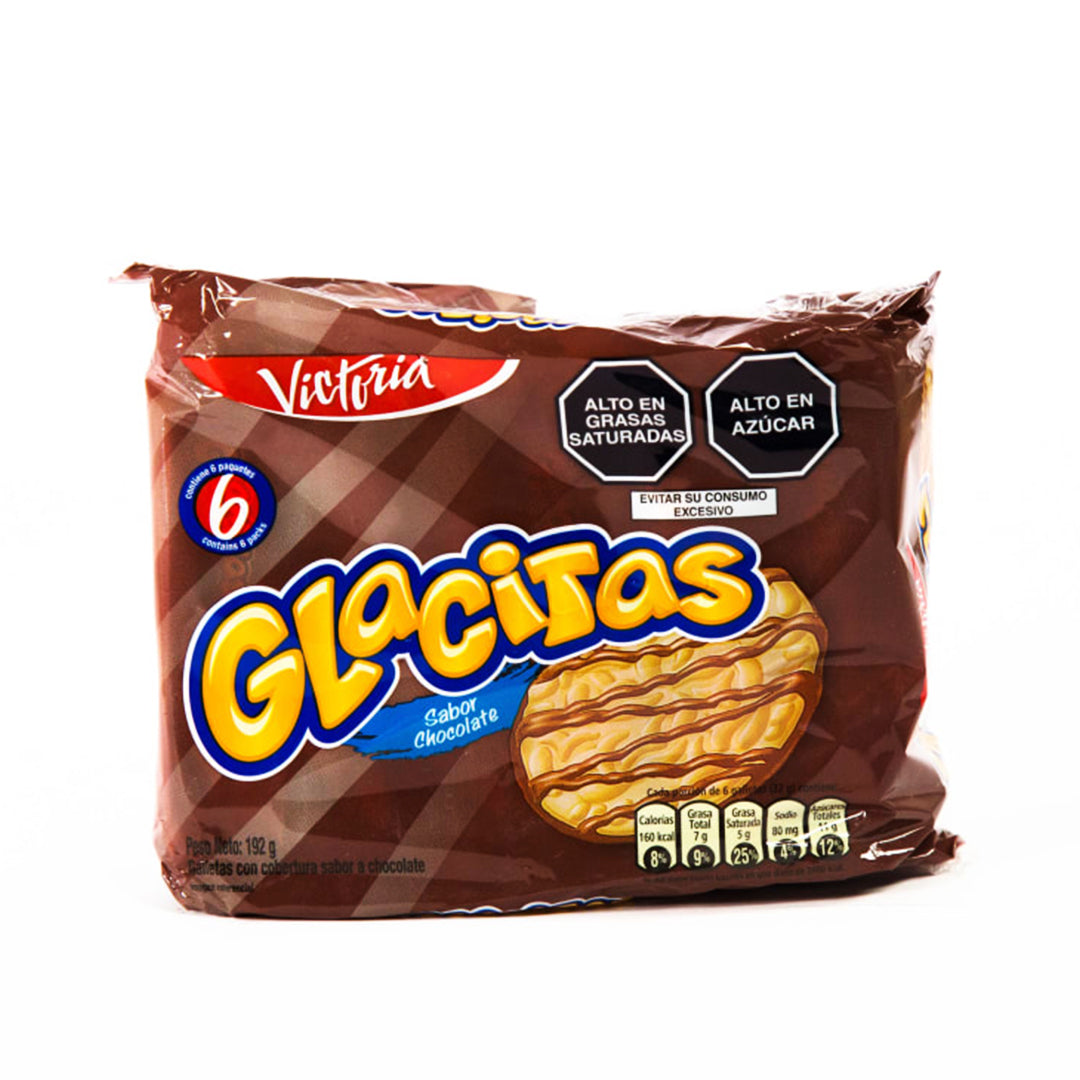 Victoria Glacitas Galletas sabor a Chocolate