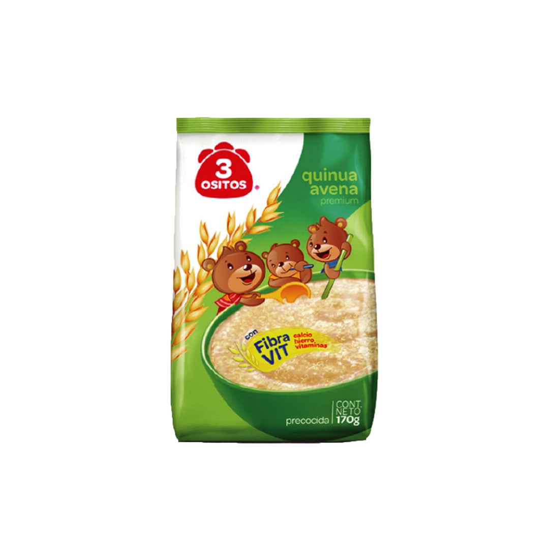 3 Ositos Quinua Avena x 170 gr. 