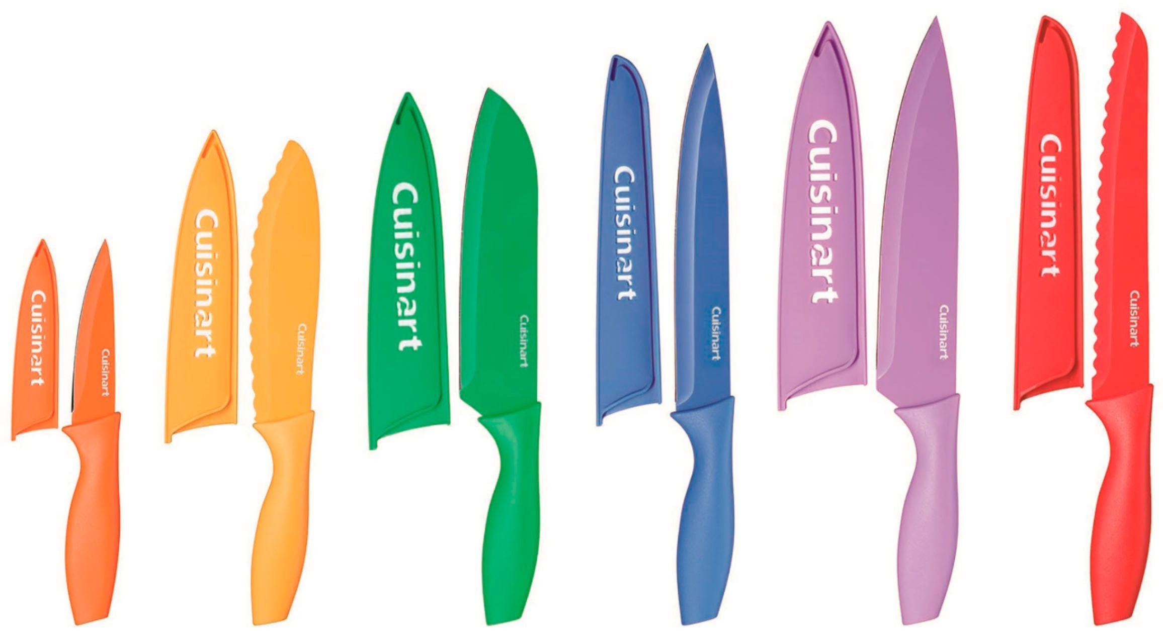 Cuisinart - 12 PC Knife Set - Multicolor