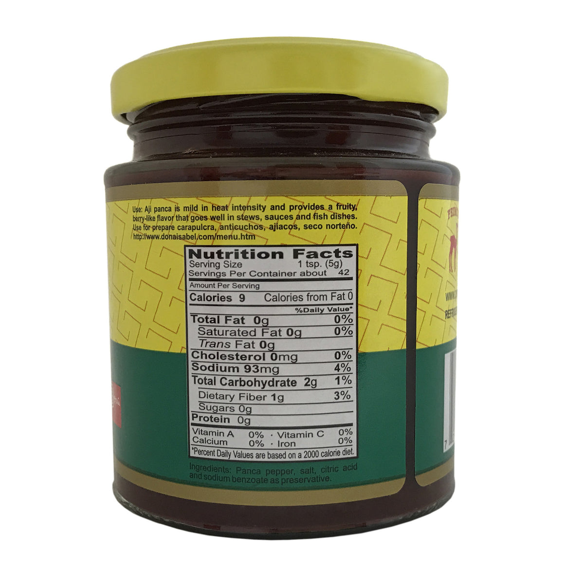 Dona Isabel Aji Panca Pepper Paste 7.5 oz. - Kosmos Peru