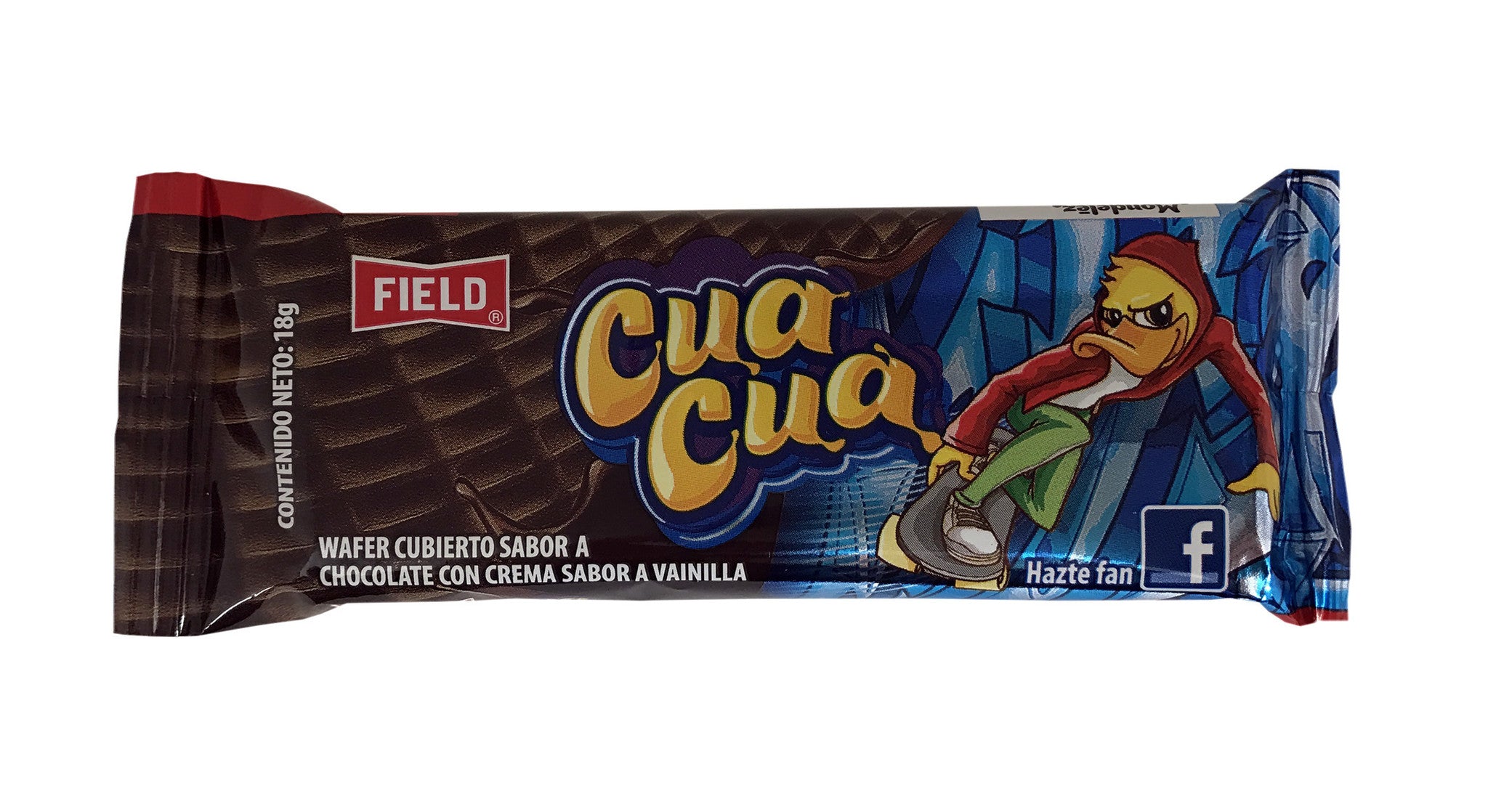 Campo Oblea CuaCua Cubierta Sabor Chocolate 540 gr.