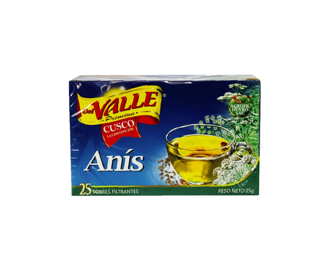 Del Valle Anis 25 Unid. x 25 gr.