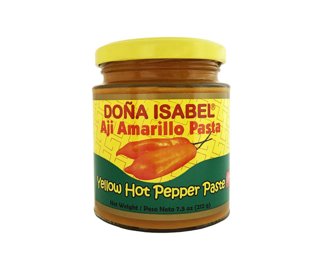 Pasta de pimiento picante amarillo Doña Isabel 7.5 oz.