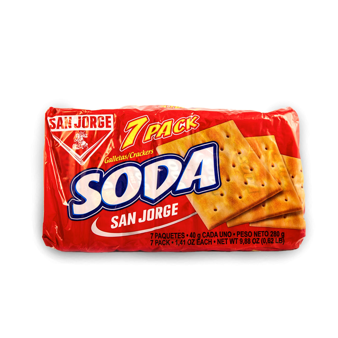 Galletas de Soda San Jorge Galletas 7 Paquetes x 280 gr.