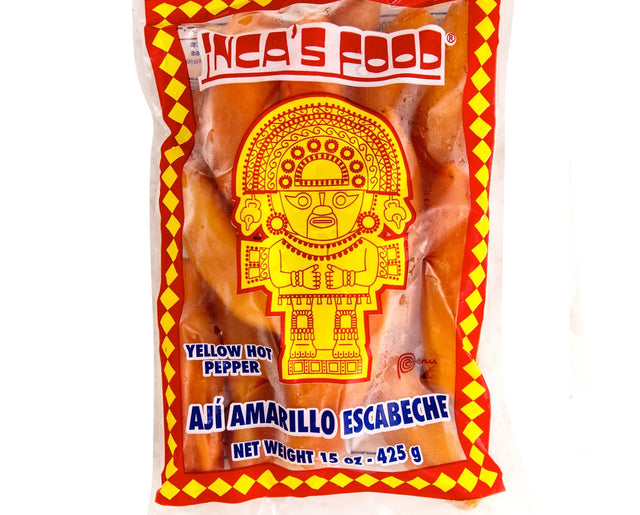 Inca's Food Aji Amarillo - Pimiento picante amarillo congelado 15 oz.