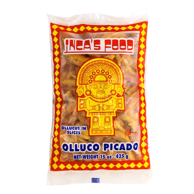Inca's Food Olluco Picado - Rebanadas congeladas de Olluco 15 oz.