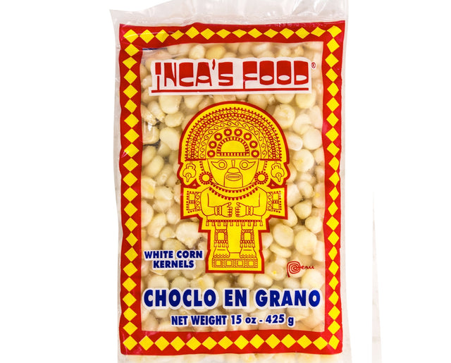 Inca's Food Choclo en Grano - Granos de Maíz Precocidos y Congelados 3 Lbs.