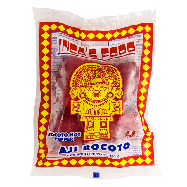 Inca's Food Aji Rocoto - Pimientos picantes de Rocoto congelados 15 oz