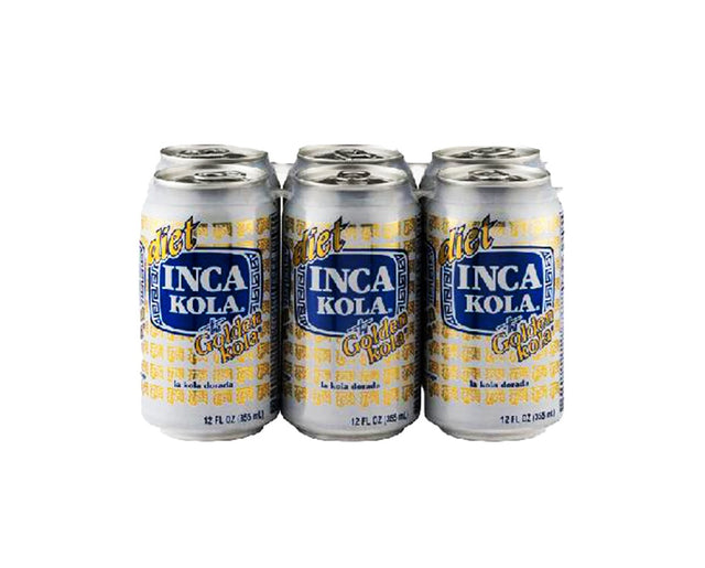 Inca Kola Diet Soda 6 Pack Can - 12 oz.