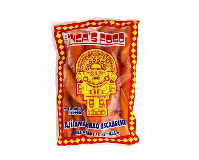 Inca's Food Aji Amarillo - Pimiento picante amarillo congelado 15 oz.