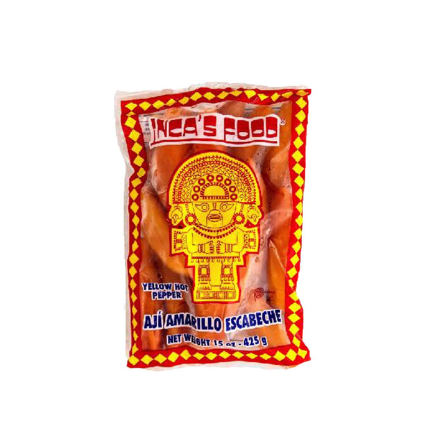 Inca's Food Aji Amarillo - Pimiento picante amarillo congelado 15 oz.