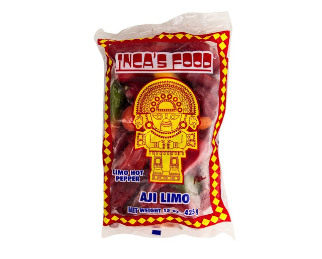 Inca's Food Aji Limo - Pimientos picantes mixtos congelados 15 oz.