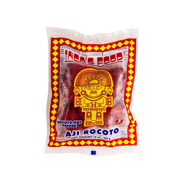 Inca's Food Aji Rocoto - Pimientos picantes de Rocoto congelados 15 oz