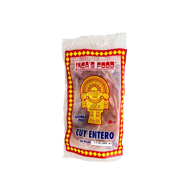 Inca's Food Cuy Entero - Conejillo de indias congelado 1.1 lbs. / 498 Gramos