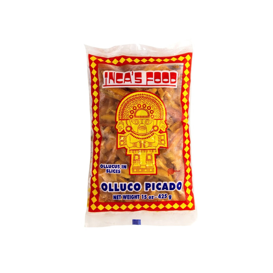 Inca's Food Olluco Picado - Rebanadas congeladas de Olluco 15 oz.