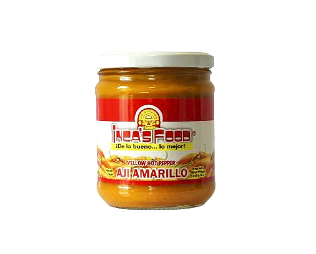 Inca's Food Yellow Hot Pepper - Aji Amarillo 15 oz.
