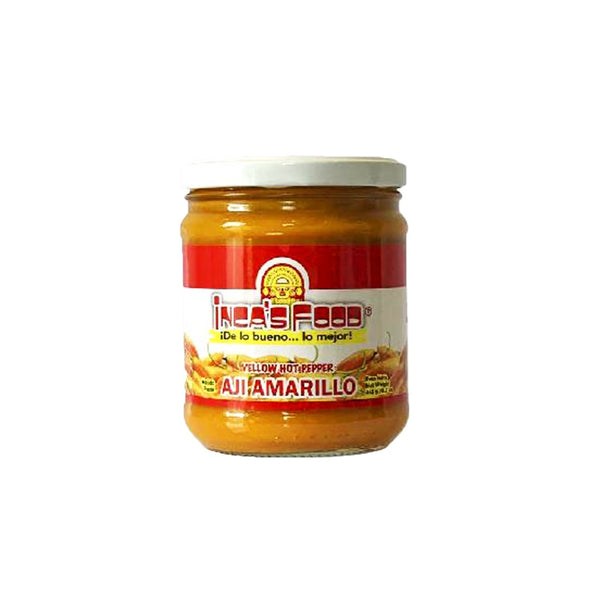 Inca's Food Yellow Hot Pepper - Aji Amarillo 15 oz. - Kosmos Peru