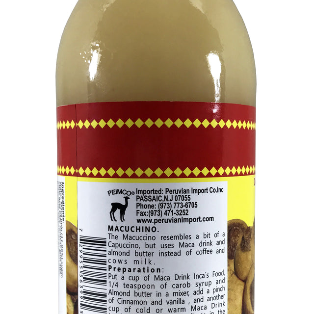 Inca's Food Maca Nectar Drink 16 Fl.oz.