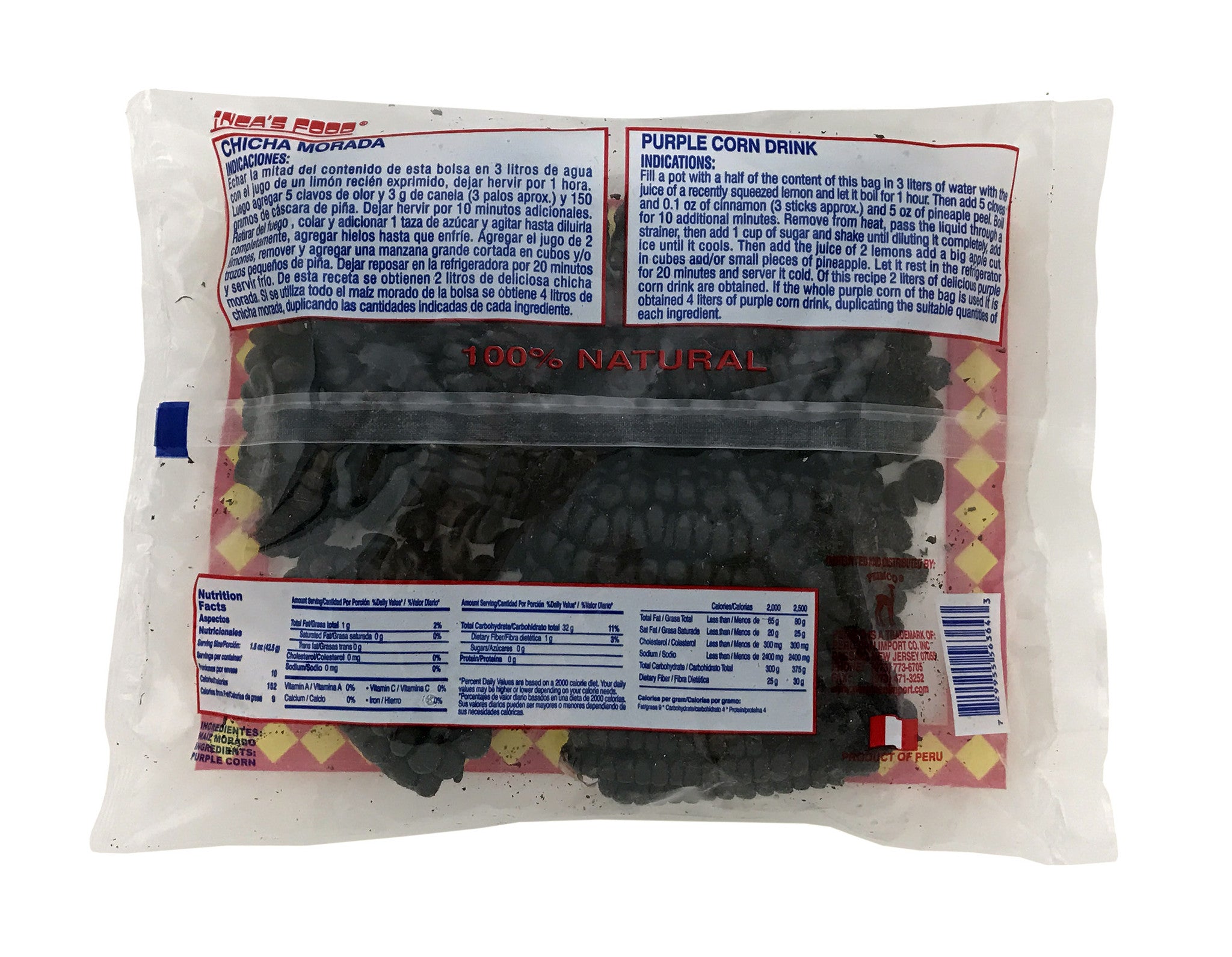 Inca's Food Maíz Morado - Maiz Morado 15 oz.