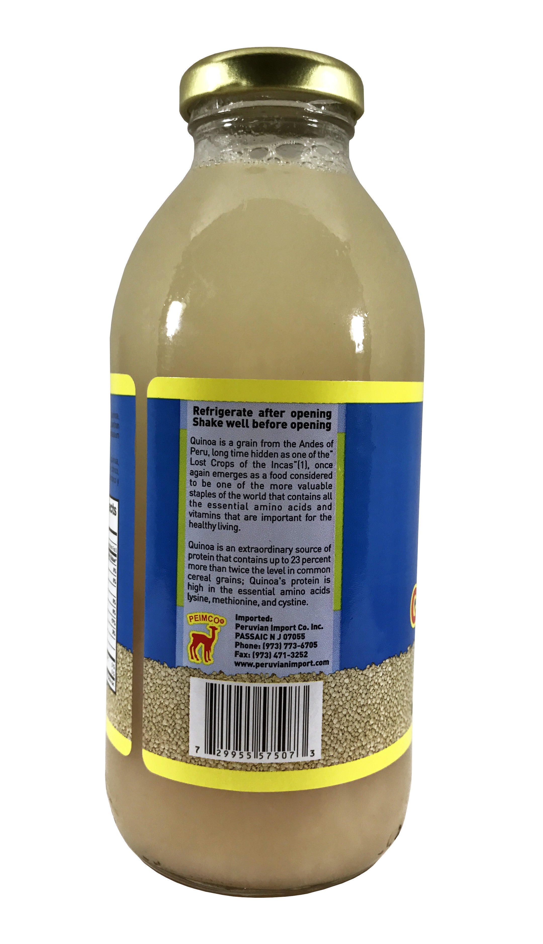 Inca's Food Quinoa/Apple Drink 16 Fl. oz.
