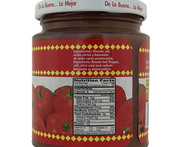 Inca's Food Rocoto Hot Pepper 7.5 oz.
