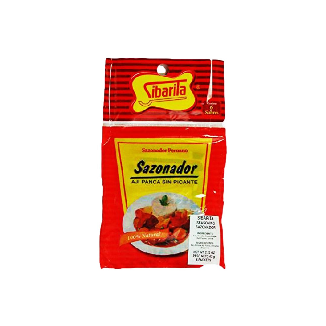 Sibarita Sazonador Panca Seasoning - Non Spicy - Aji Panca Sin Picante - 2.22 oz.